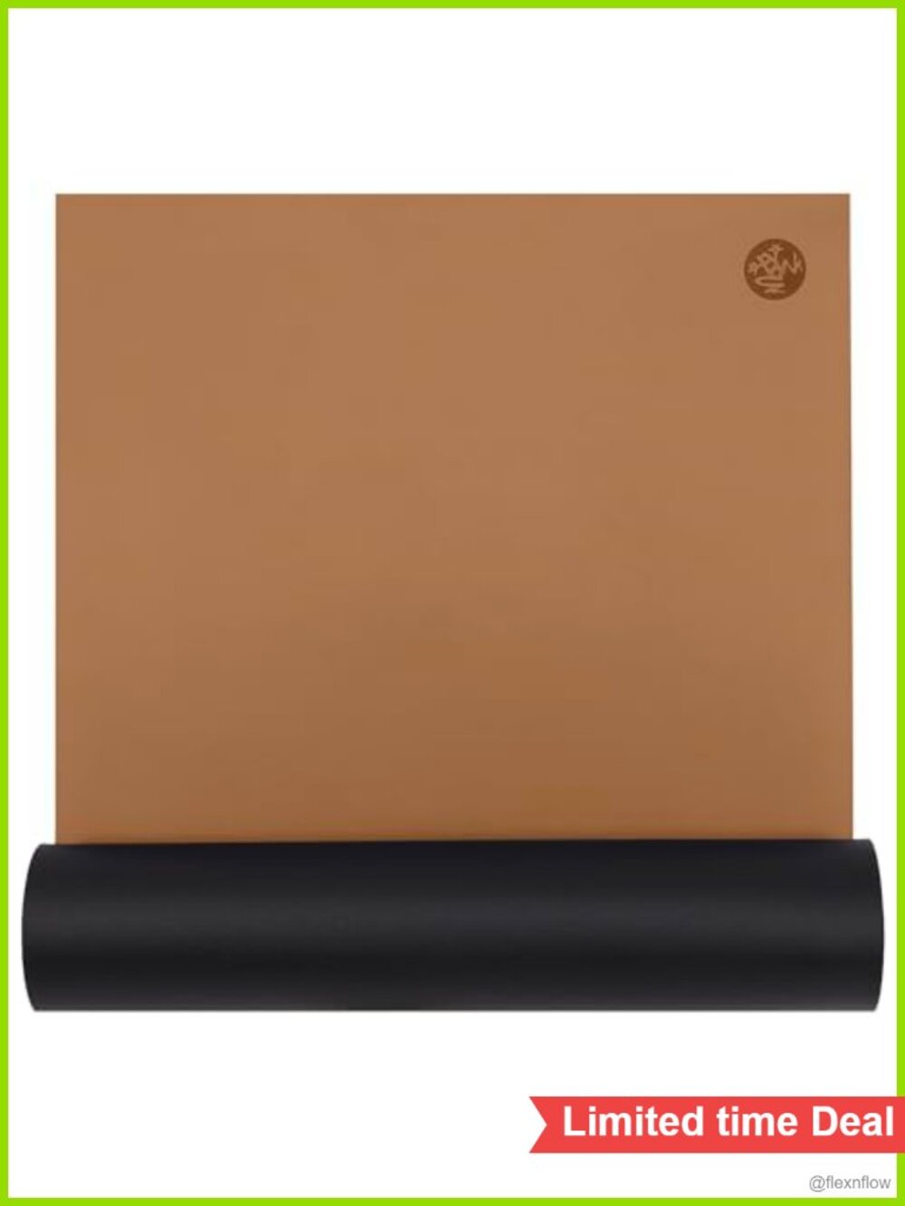 Ultra Grip Yoga Mat 71x26 5mm Sweat Absorbing Non-Slip Hot Yoga Pilates